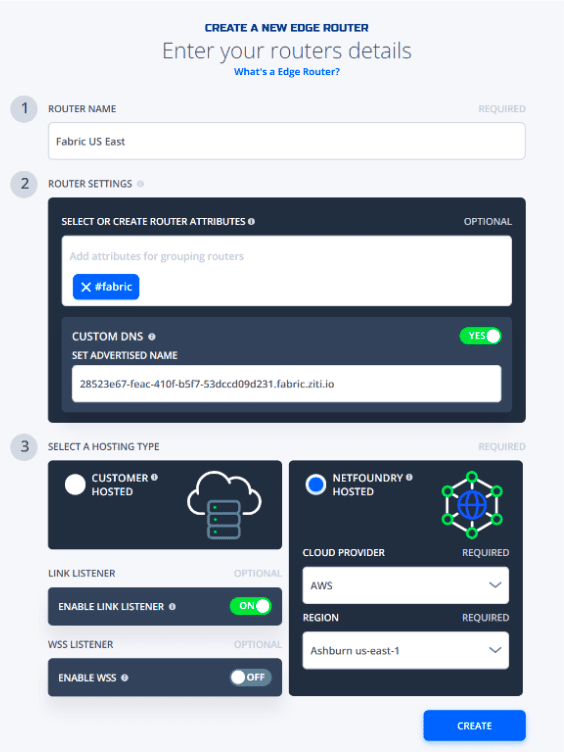 NetFoundry | Custom Domain Name Support for Public Routers