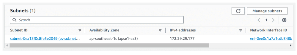 NetFoundry | Interface VPC Endpoints - Subnets