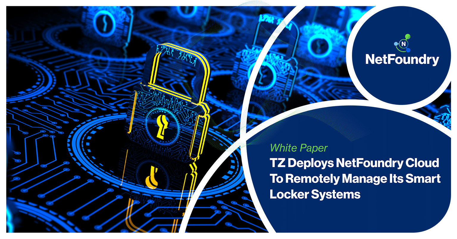 NetFoundry | TZ Deploys NetFoundry Cloud To Remotely Manage Its Smart Locker Systems